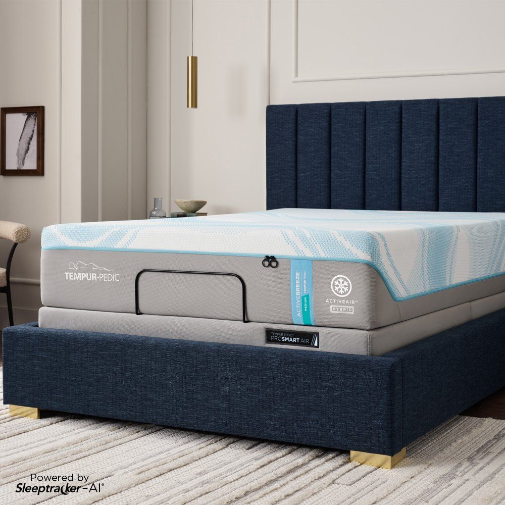 Tempur-Breeze - Tempur-ActiveBreeze Medium Hybrid Mattress - Twin Long
