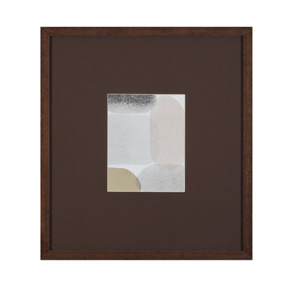 Stone Secrets IV Framed Print - Brown