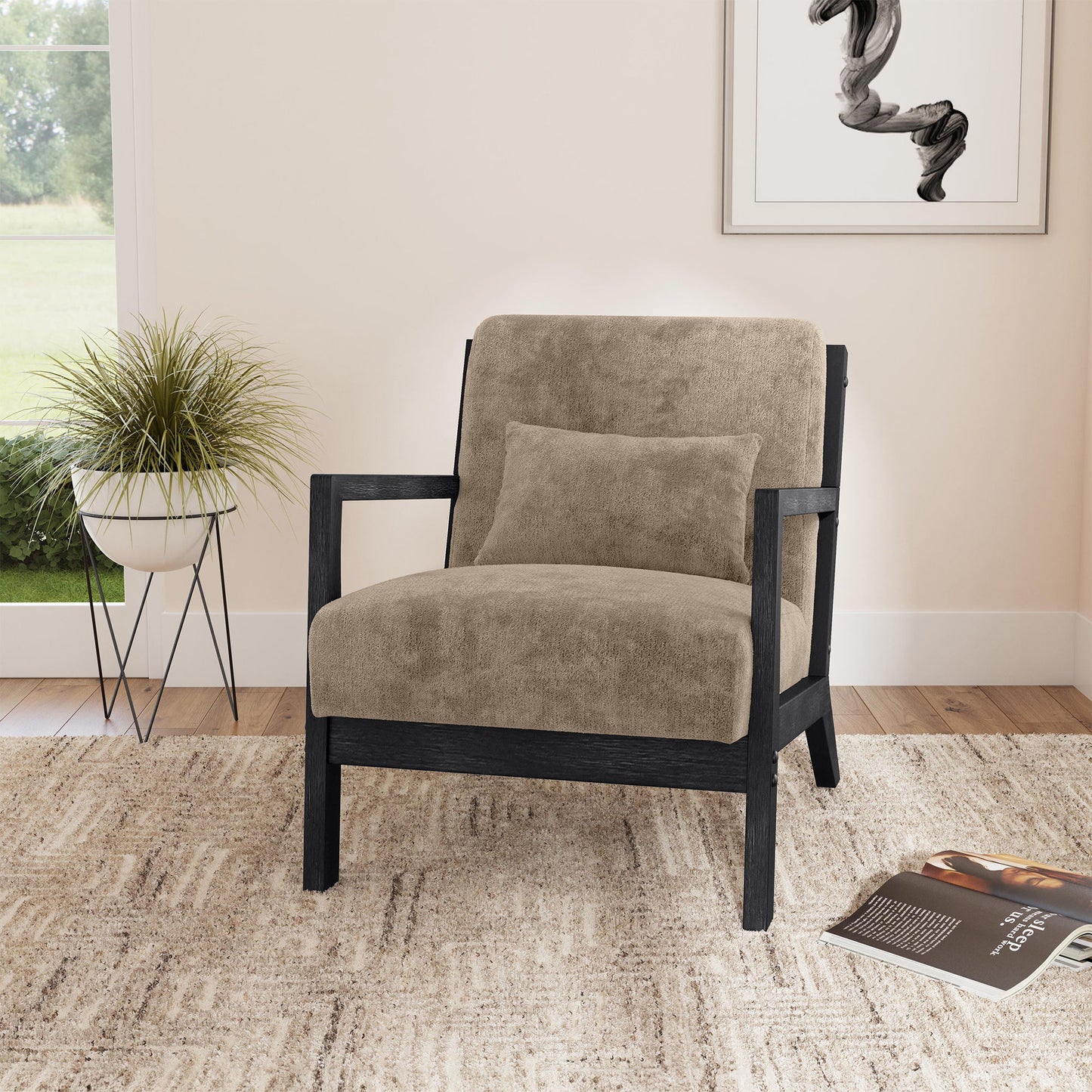 Marina - Chair With Kidney Pillow