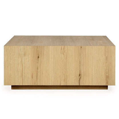 Layne - Square Coffee Table With Casters