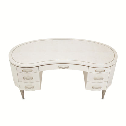 London Place - Desk - Creamy Pearl