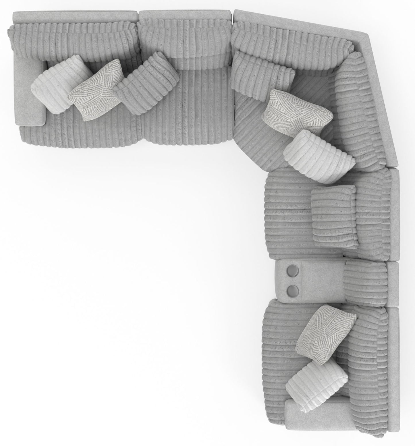 Abraxas - 6 Piece Reclining Sectional