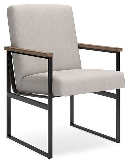 Montia - Home Office Desk, Desk Chair, Bookcase - Light Brown