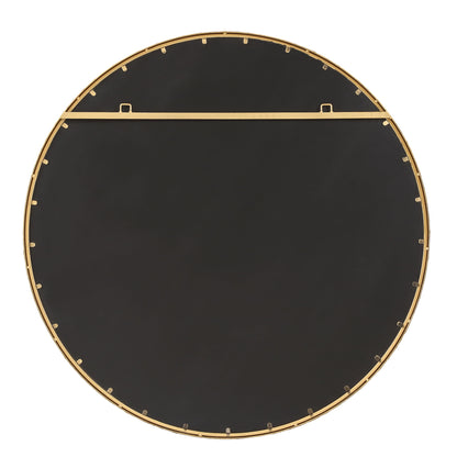 Sutton - Aged Gold Round Mirror
