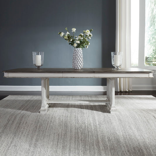 Abbey Park - Trestle Table Top - Antique White