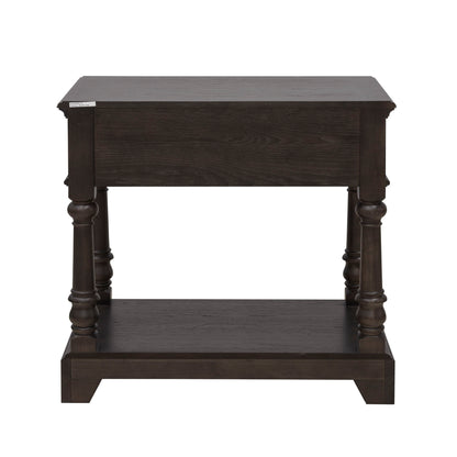 Hickory Creek - Bachelor's Chest With Storage Drawer - Brown