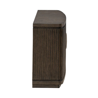 Cascade Falls - 82" TV Console - Satin Espresso