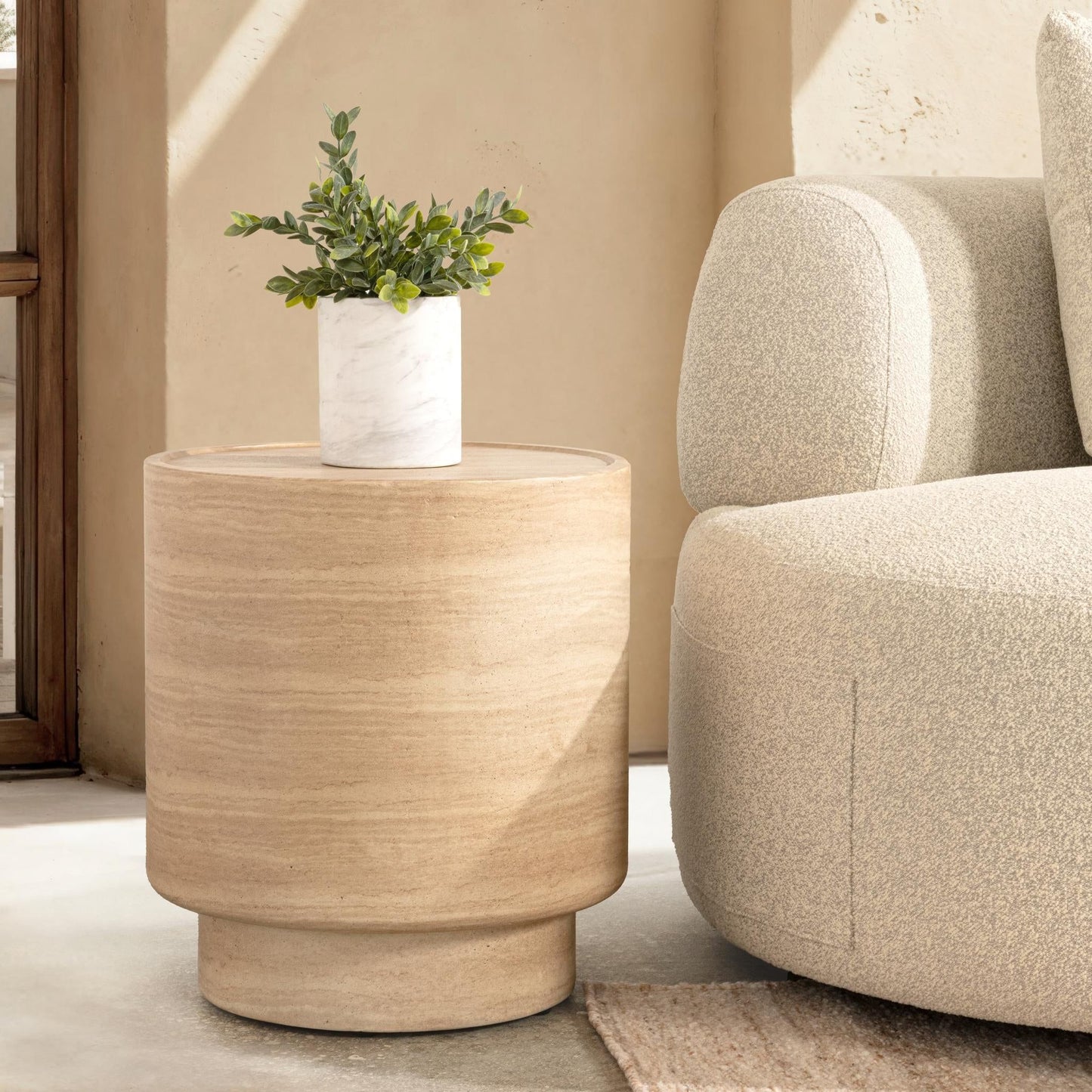 Mckenna - Outdoor Concrete Round Table