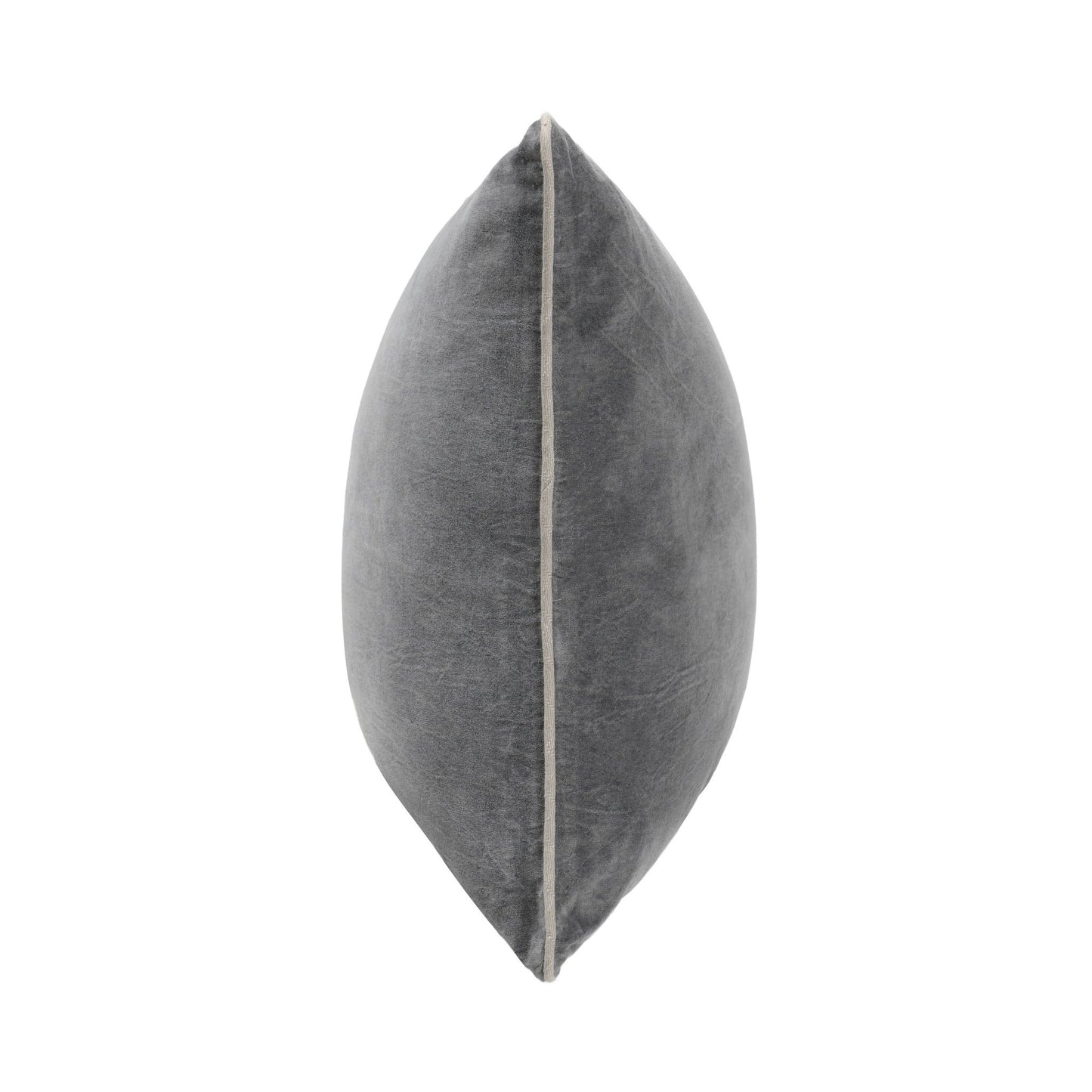 Heirloom Velvet - SLD Pillow - Stone Gray