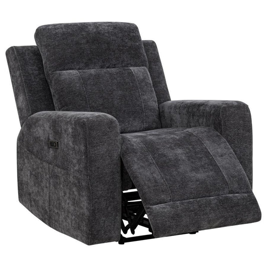 Kennett - Chenille Upholstered Power Recliner Chair