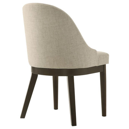 Reseda - Upholstered Dining Side Chair (Set of 2) - Beige