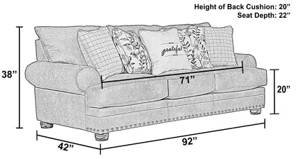 Briarcliff - Sofa - Pebble