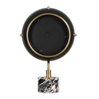 Velar - Modern Table Clock - Black / Gold