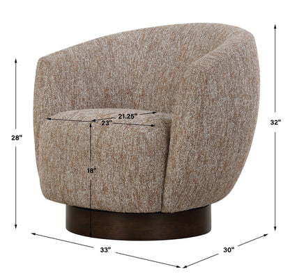 Dunes - Fabric Swivel Chair