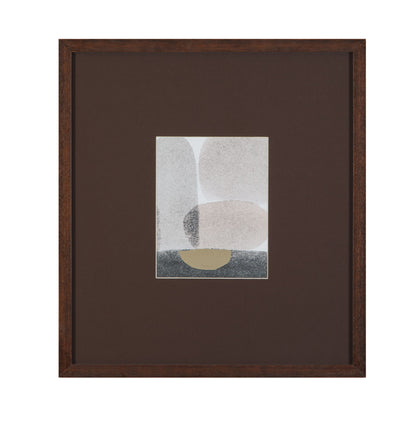 Stone Secrets I Framed Print - Brown