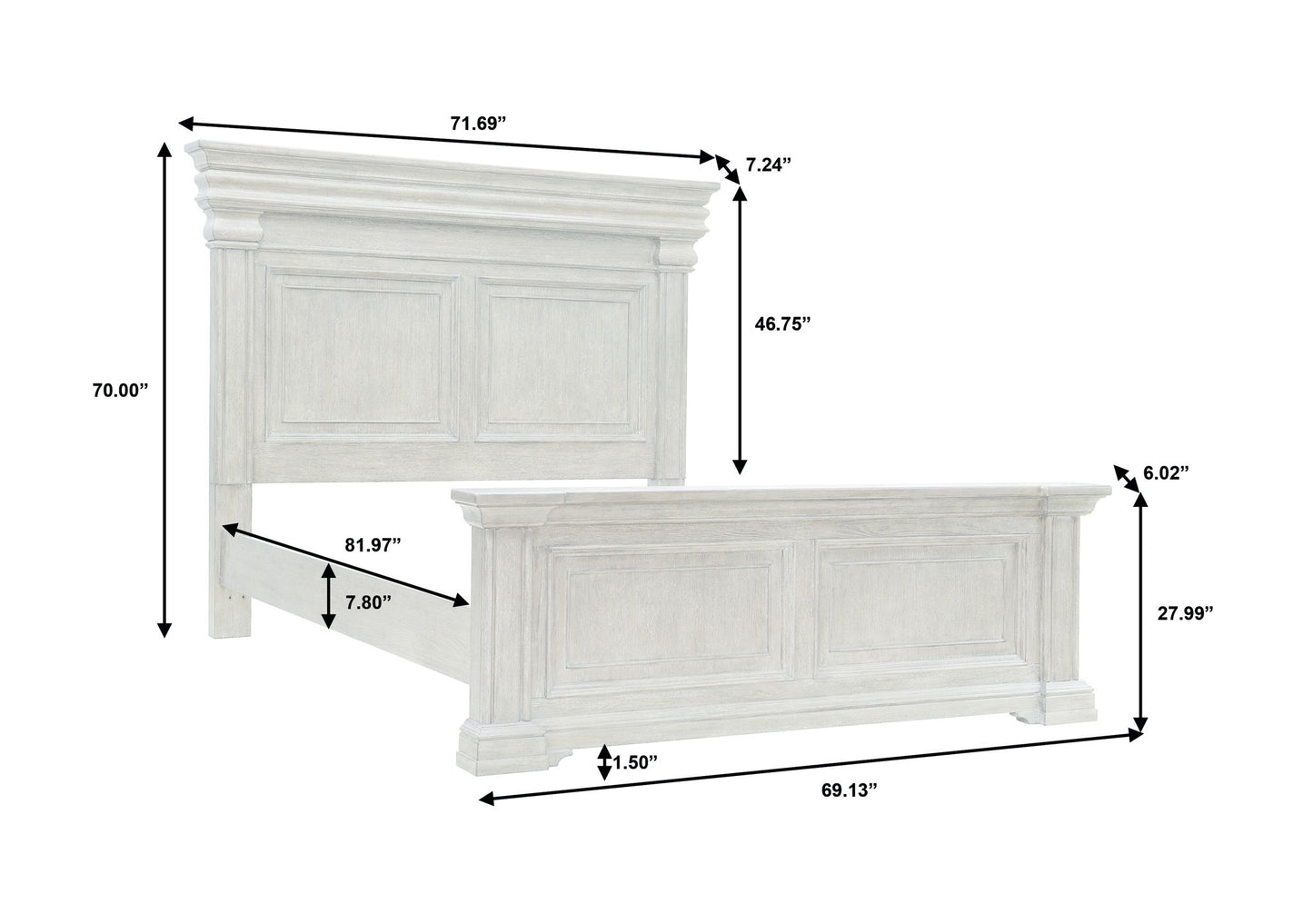 Madison Ridge - Panel Bed