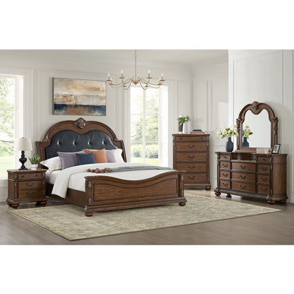 Cadenza - Upholstered Bed With PU