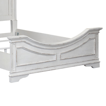 Magnolia Manor - King Panel Footboard - Antique White