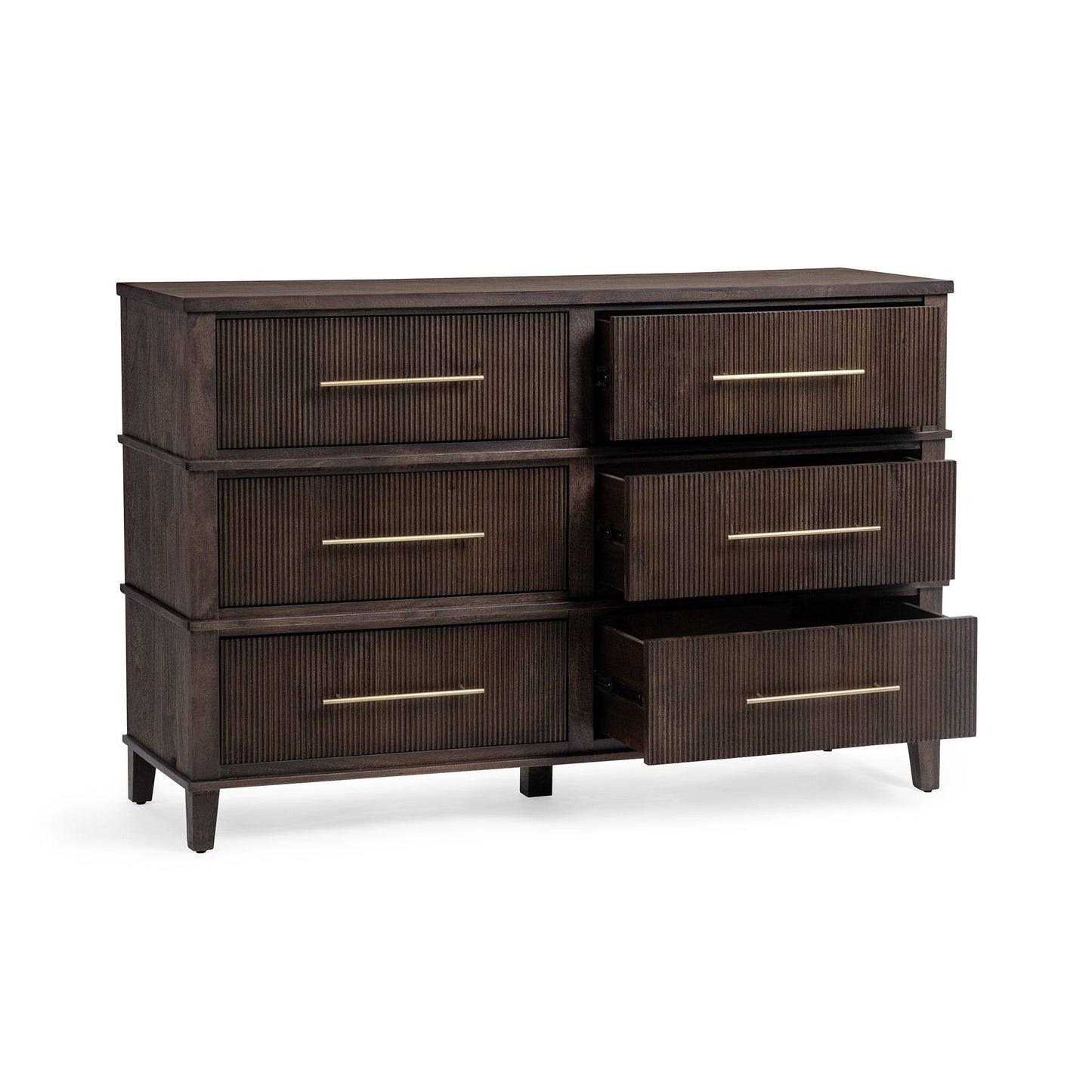 Westlake - 6 Drawers Dresser - Kona Brown