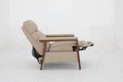 Ashland (B) - Recliner Push Thru The Arm - Cashmere-Stone