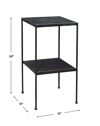Sherwood - Square Marble Accent Table