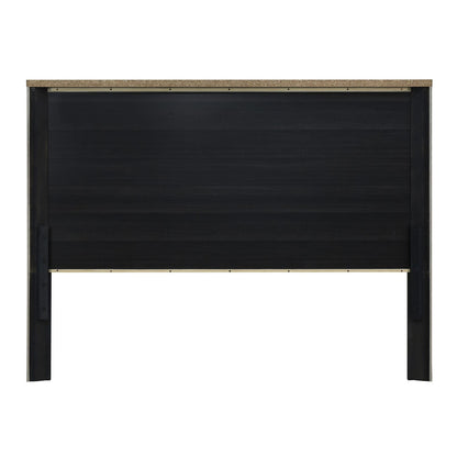 Modern Play - King Panel Headboard & Footboard - Natural White