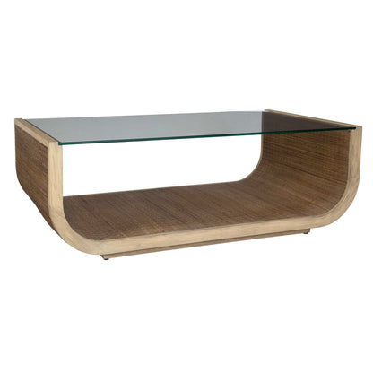 Farrington - Modern Coffee Table - Light Brown