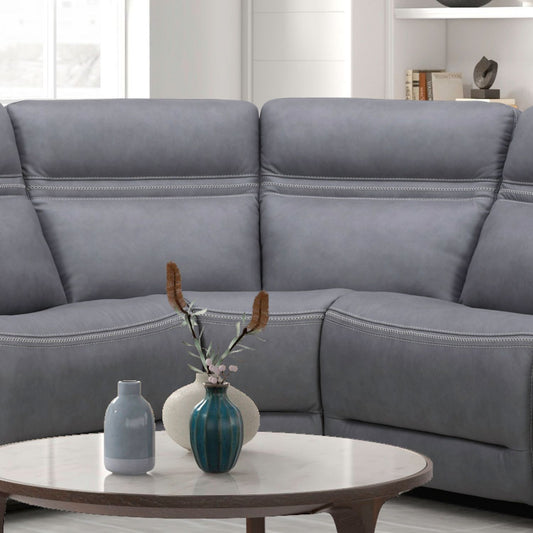 Cooper - Corner Wedge - Blue Gray