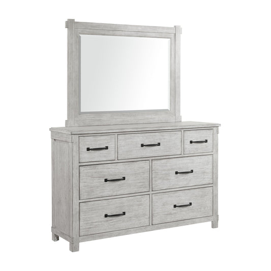 Scott - 7-Drawer Dresser With Mirror Set