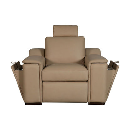 Armon - Chair With Power Footrest & ZG - Oslo Fawn