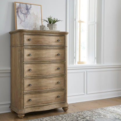 Weston Hills - 5 Drawer Chest - Flax Seed