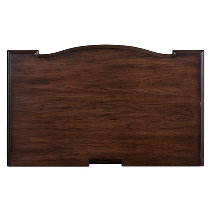 Providence Park - Bedside Chest With Charging Station - Chateau Brown