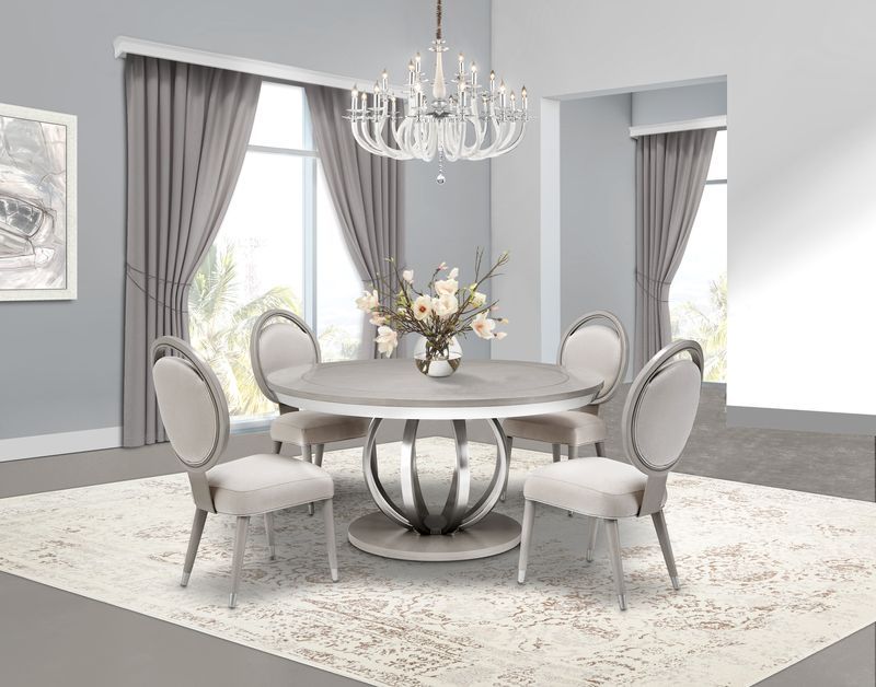 Eclipse - Side Chair (Set of 2) - Moonlight Gray