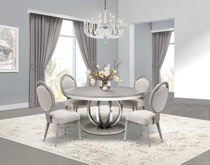 Eclipse - Side Chair (Set of 2) - Moonlight Gray