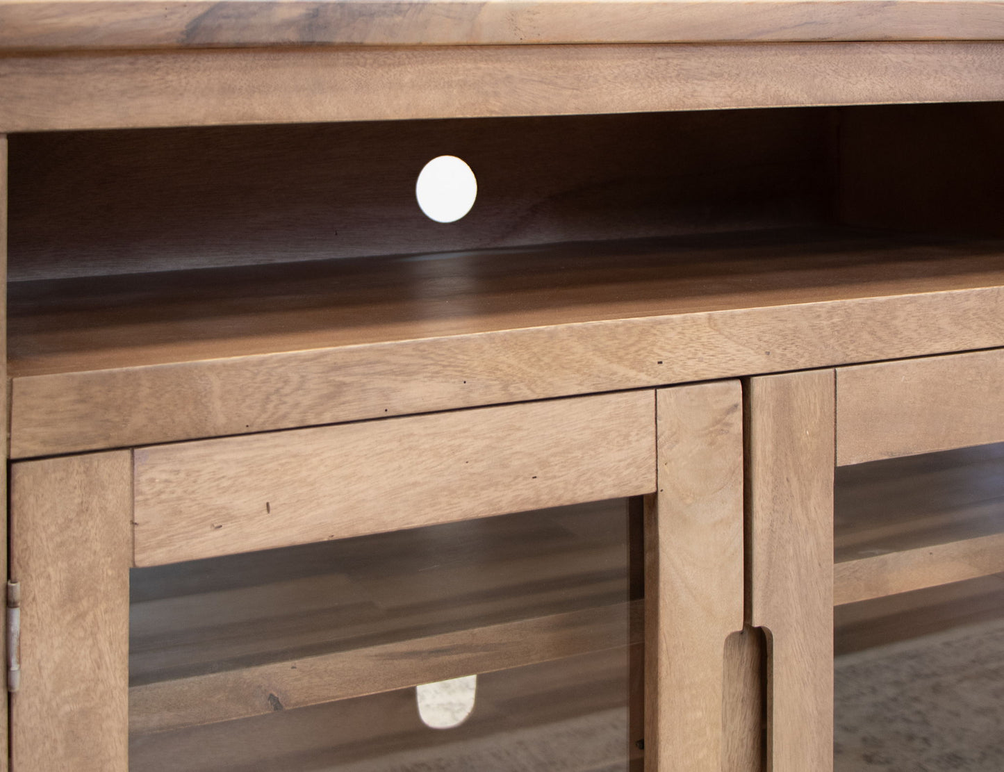 Natural Parota - TV Stand