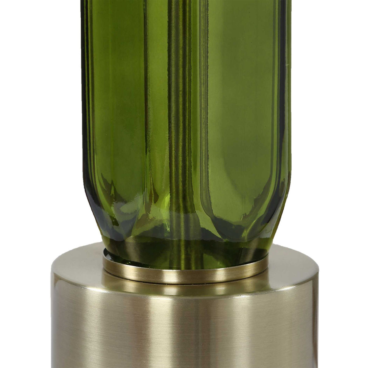 Aspis - Glass Table Lamp - Green
