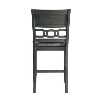 Amherst - Counter Side Chair With Fabric Cushion (Set of 2) - Gray Finish