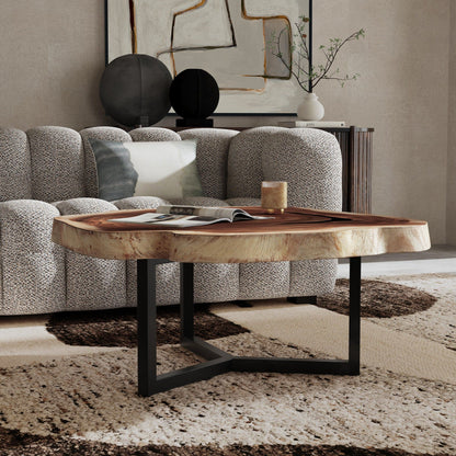 Celine - Live Edge Coffee Table - Natural