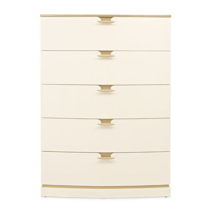 La Terrazza - 5-Drawer Chest - Creamy Pearl