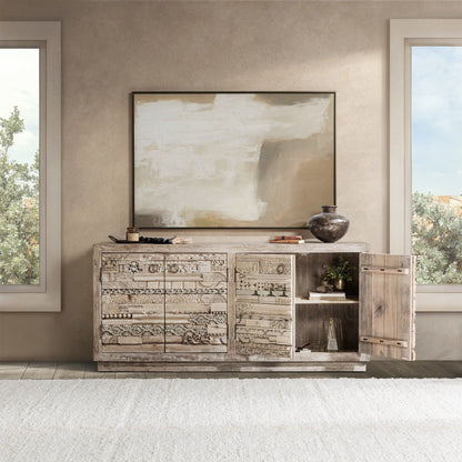 Alta - Carved Panel Sideboard
