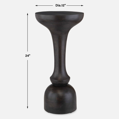 Gambit - Hourglass Accent Table - Black