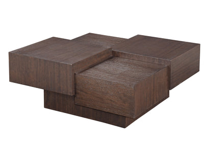Padula - Tiered Coffee Table - Brown