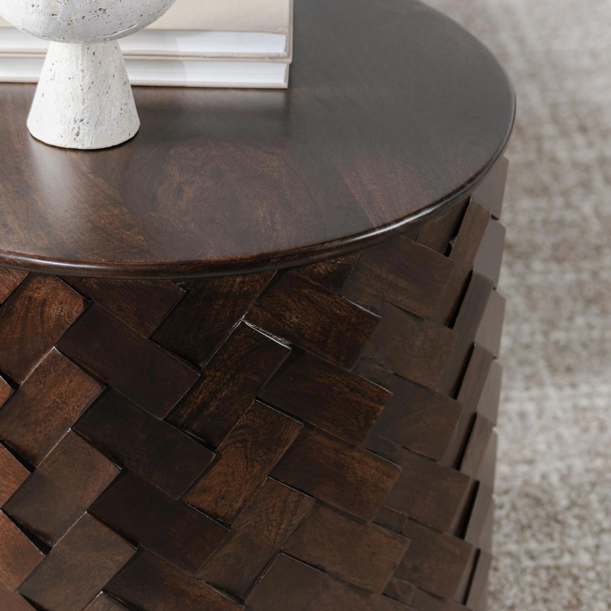 Shira - Mango Wood 24" Round Table