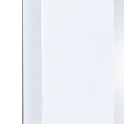 Lindy - Floor Mirror - Glossy White