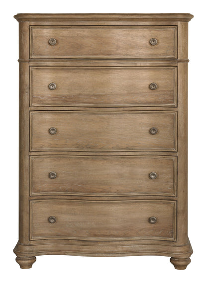 Weston Hills - 5 Drawer Chest - Flax Seed