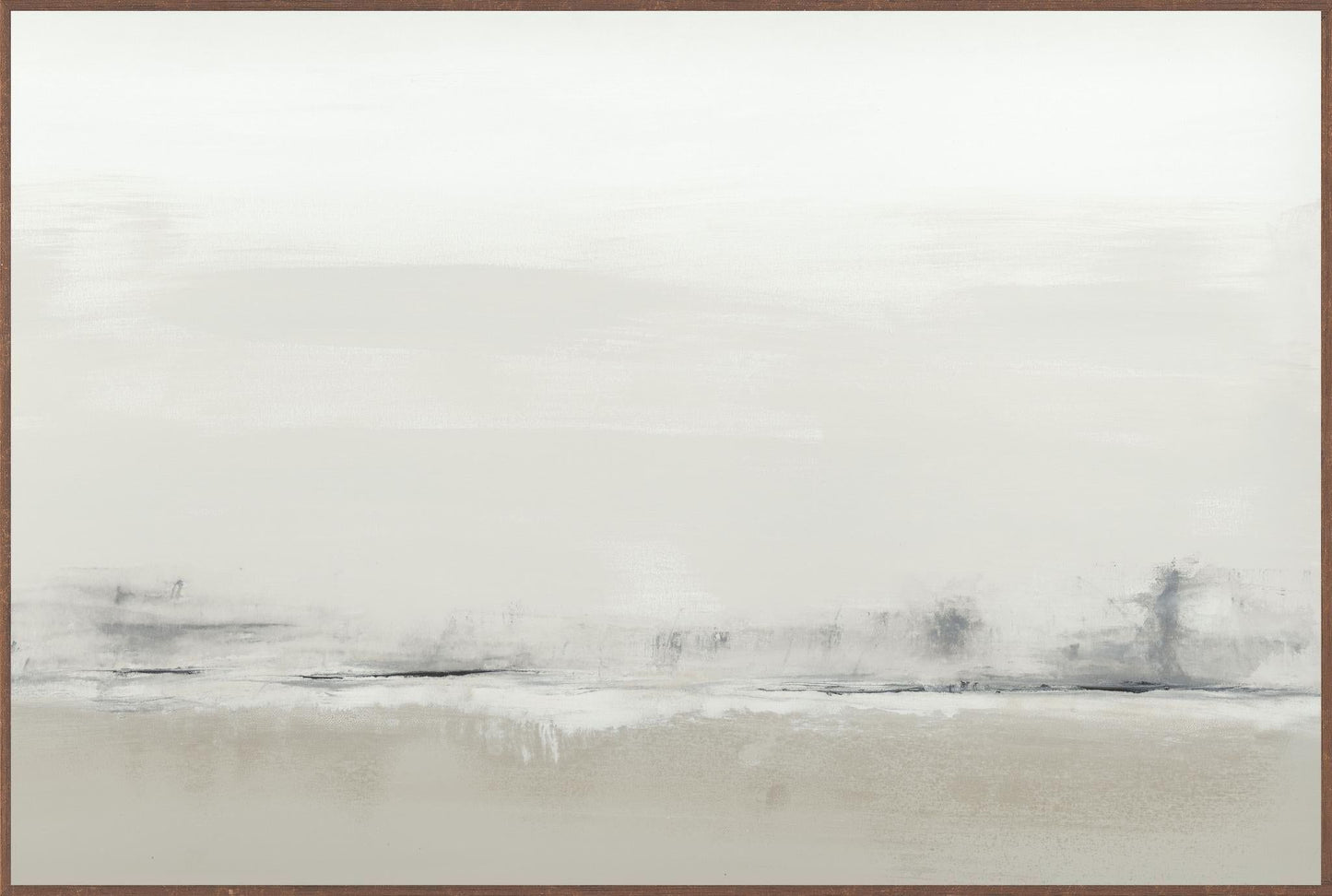 Drift - 72" x 36" Painting Art By Buddy Whitlock - Beige
