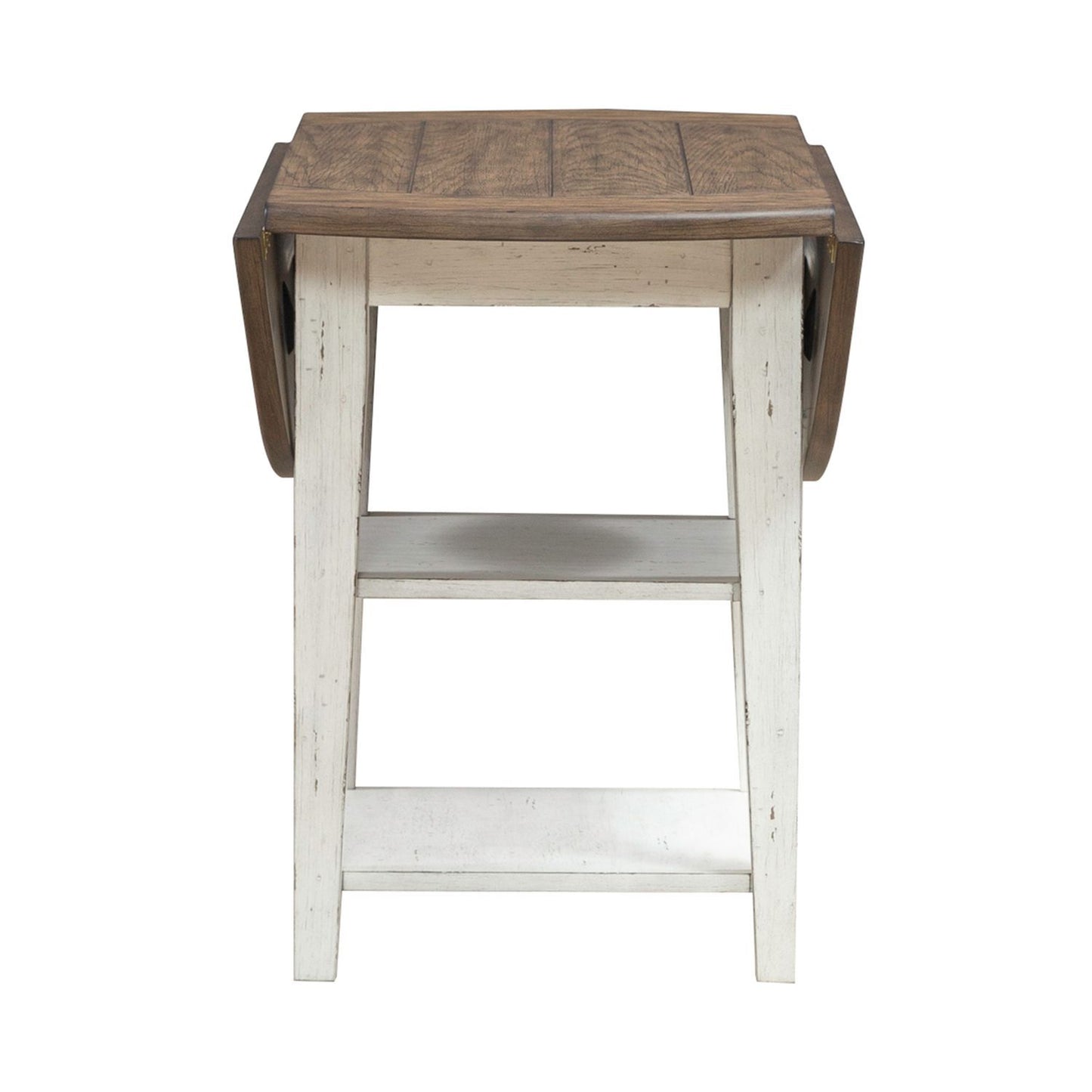 Al Fresco - Drop Leaf Table - Graphite & Whitestone