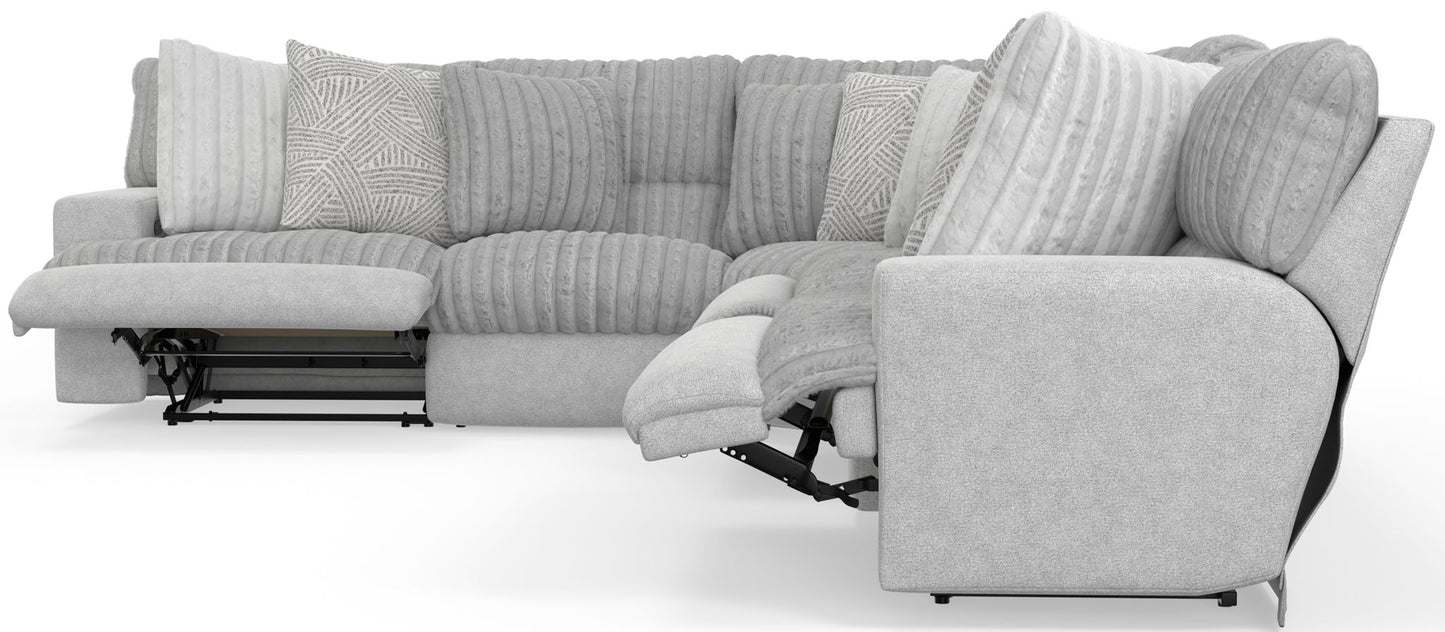 Abraxas - 6 Piece Reclining Sectional