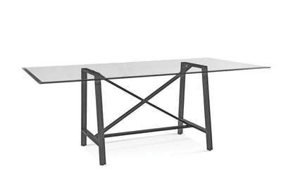 Ross - Rectangle Dining Table - Gray