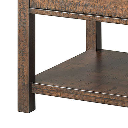 Jax - End Table - Dark Walnut
